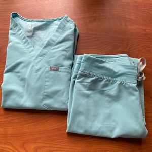Figs Scrubs - Sea Glass, Catarina and Livingston set